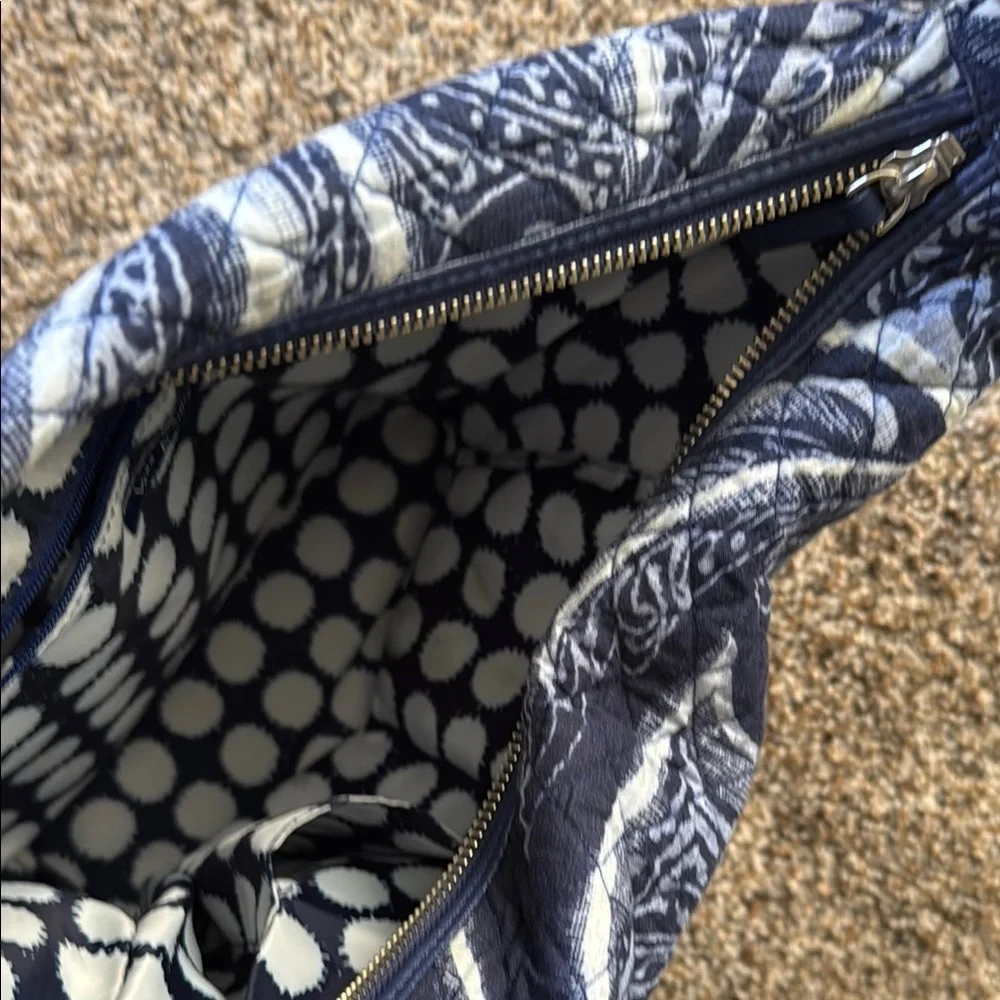 Vera Bradley Blue Paisley Crossbody Bag - Picture 4 of 5